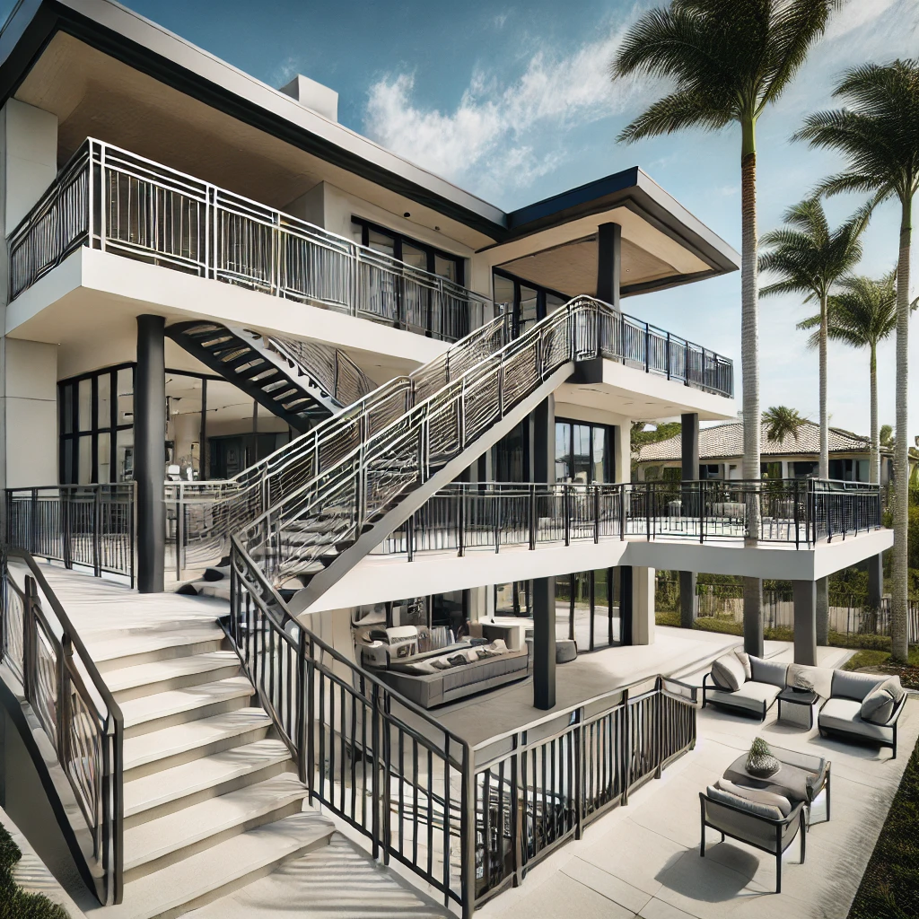 Metal Railings Palm Beach | Custom Metal Railing Contractor